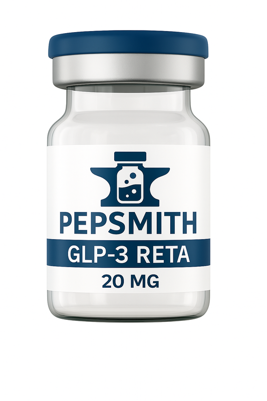 GLP-3 RETA Peptide 20mg – High-Purity Lyophilized Vial | Pepsmith
